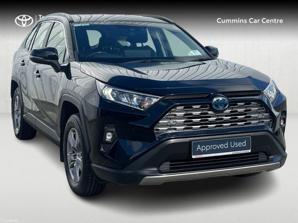 Toyota RAV4 SUV, Petrol Hybrid, 2023, Black