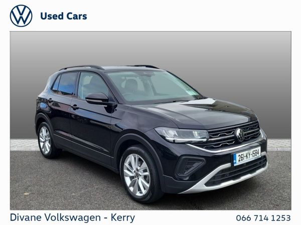 Volkswagen T-Cross SUV, Petrol, 2026, Black