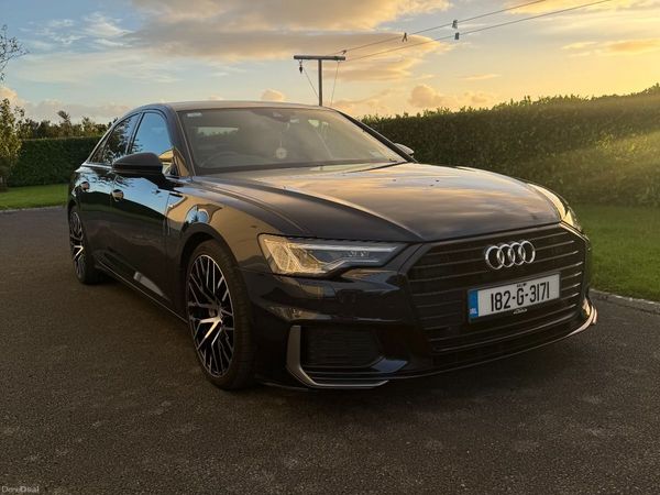 Audi A6 Saloon, Diesel, 2018, Blue