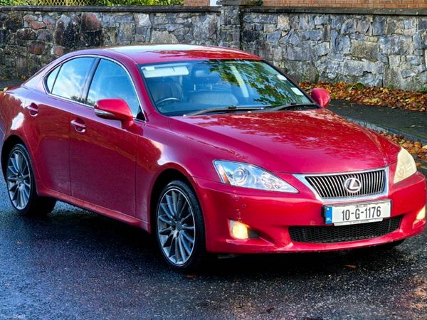 Lexus IS Saloon, Diesel, 2010, Red