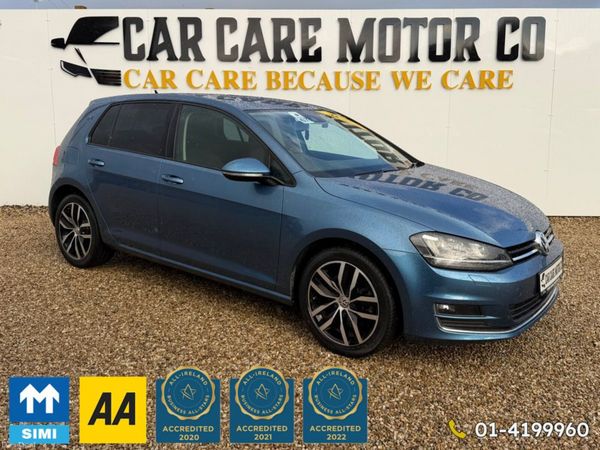 Volkswagen Golf Hatchback, Petrol, 2016, Blue