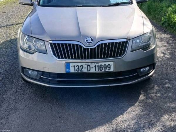 Skoda Superb Saloon, Diesel, 2013, Beige