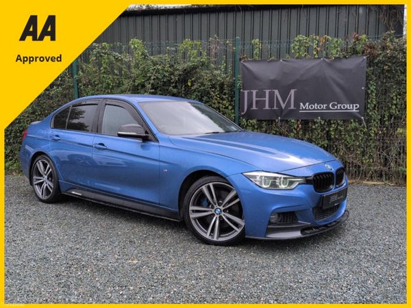 BMW 3-Series Saloon, Diesel, 2017, Blue