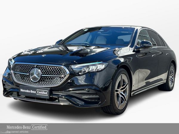Mercedes-Benz E-Class Saloon, Diesel Plug-in Hybrid, 2026, Black