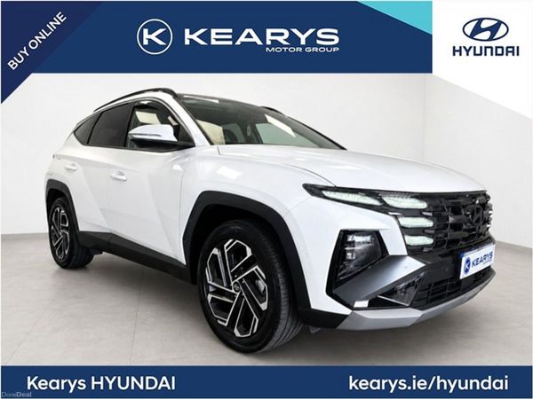 Hyundai Tucson SUV, Petrol Plug-in Hybrid, 2026, White