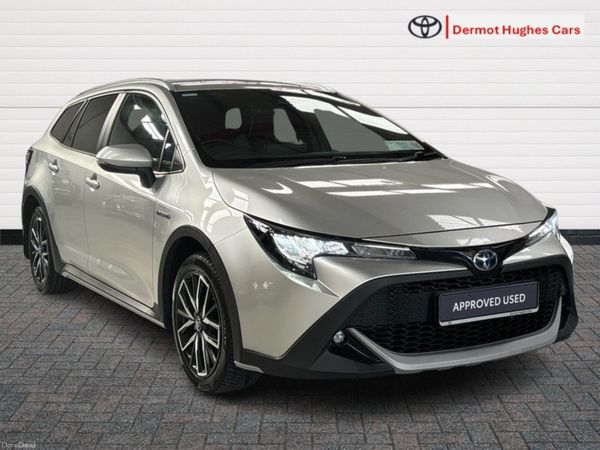 Toyota Corolla Estate, Petrol Hybrid, 2020, Silver