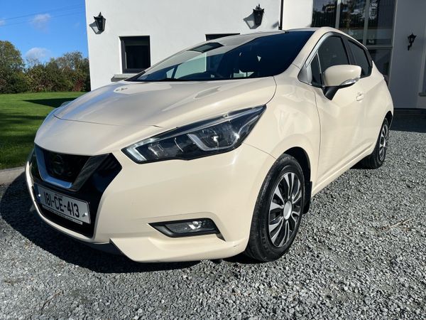 Nissan Micra Hatchback, Petrol, 2018, White
