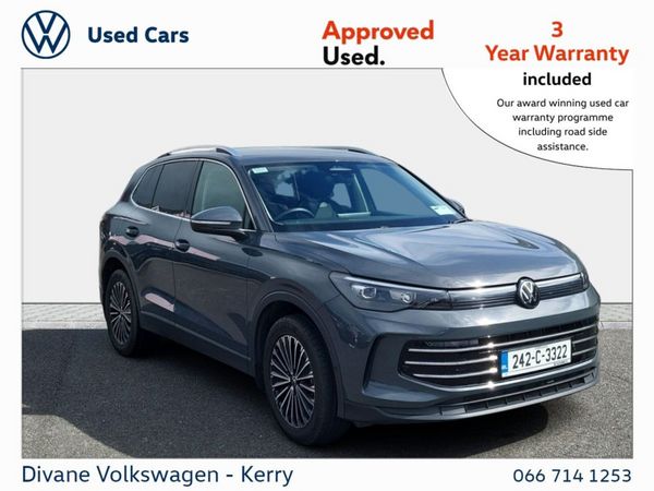Volkswagen Tiguan SUV, Diesel, 2024, Grey