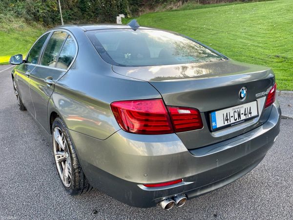 BMW 5-Series Saloon, Diesel, 2014, Grey