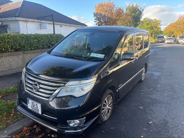 Nissan Serena MPV, Petrol Hybrid, 2015, Black