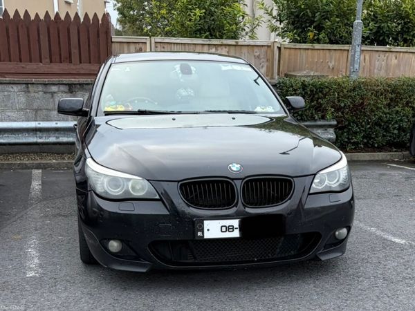 BMW 5-Series Saloon, Diesel, 2008, Black