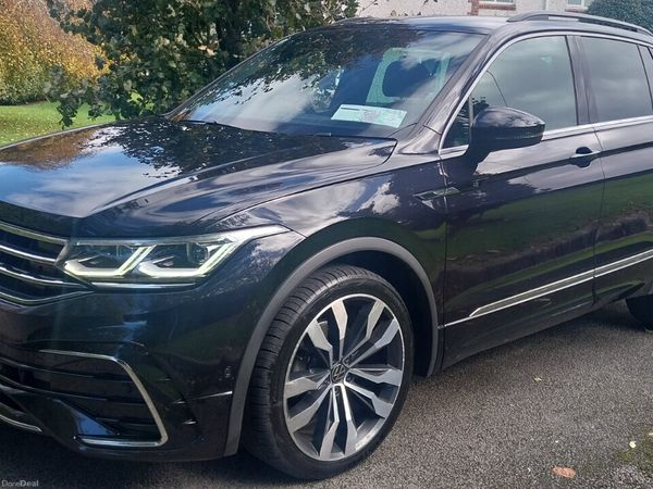 Volkswagen Tiguan SUV, Diesel, 2021, Black