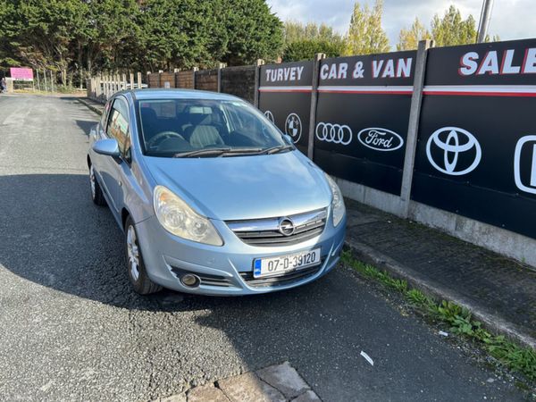 Opel Corsa Hatchback, Petrol, 2007, Blue