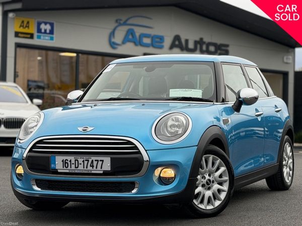 Mini Cooper Hatchback, Diesel, 2016, Blue