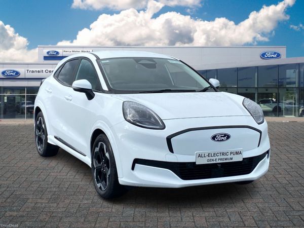 Ford Puma SUV, Electric, 2026, White