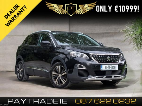 Peugeot 3008 MPV, Diesel, 2018, Black