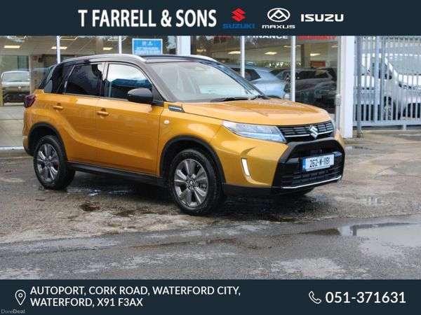 Suzuki Vitara SUV, Petrol Hybrid, 2026, Yellow
