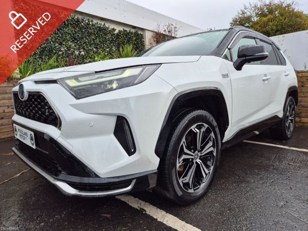 Toyota RAV4 SUV, Petrol Plug-in Hybrid, 2023, White