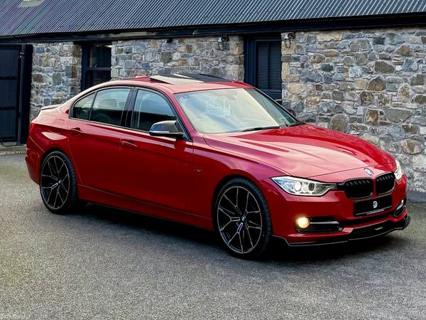 BMW 3-Series Saloon, Diesel, 2013, Red