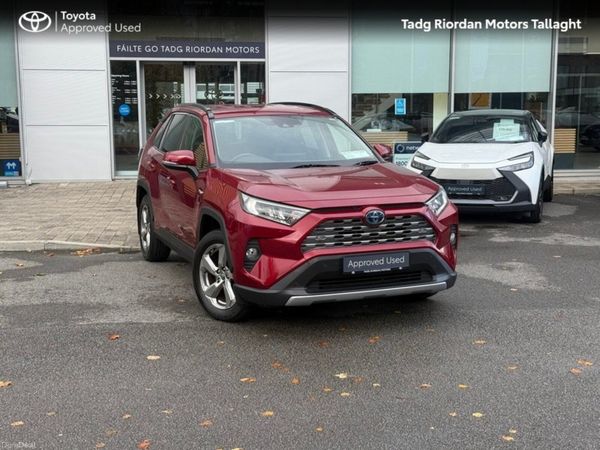 Toyota RAV4 SUV, Petrol Hybrid, 2020, Red