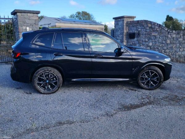 BMW X3 SUV, Petrol Plug-in Hybrid, 2024, Black