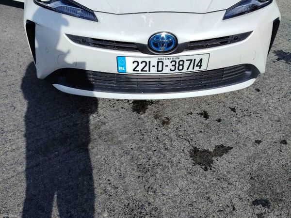 Toyota Prius Hatchback, Petrol Hybrid, 2022, White