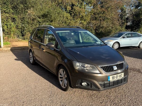 SEAT Alhambra MPV, Diesel, 2015, Black