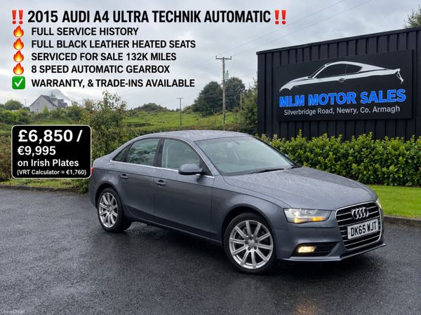 Audi A4 Saloon, Diesel, 2015, Grey