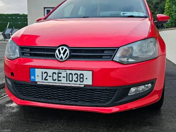 Volkswagen Polo Hatchback, Diesel, 2012, Red