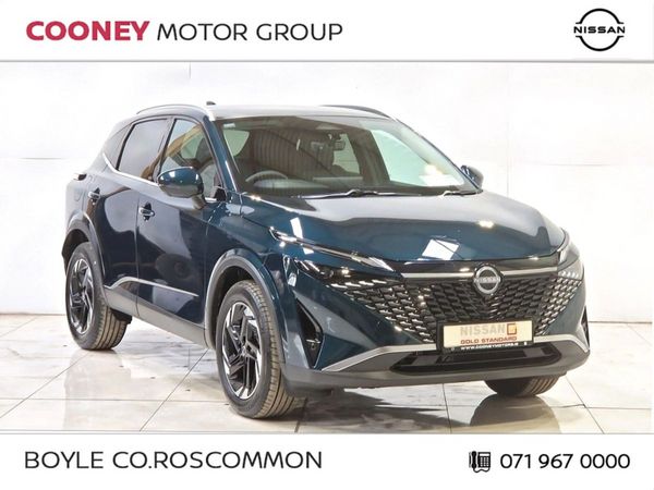 Nissan Qashqai SUV, Petrol Hybrid, 2027, Green