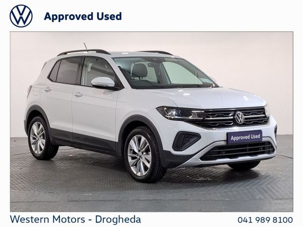 Volkswagen T-Cross SUV, Petrol, 2026, White