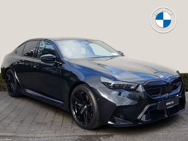BMW M5 Saloon, Petrol Plug-in Hybrid, 2026, Black