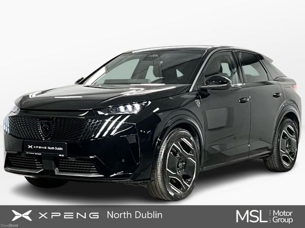 Peugeot 3008 SUV, Electric, 2024, Black