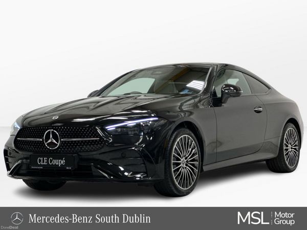 Mercedes-Benz CLE Coupe, Petrol Plug-in Hybrid, 2026, Black