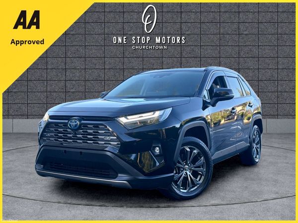 Toyota RAV4 SUV, Petrol Hybrid, 2022, Black