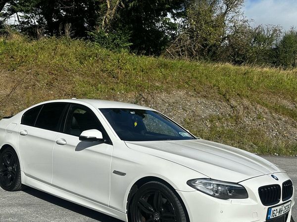 BMW 5-Series Saloon, Diesel, 2016, White