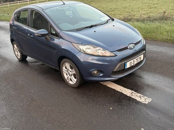 Ford Fiesta Hatchback, Petrol, 2010, Blue