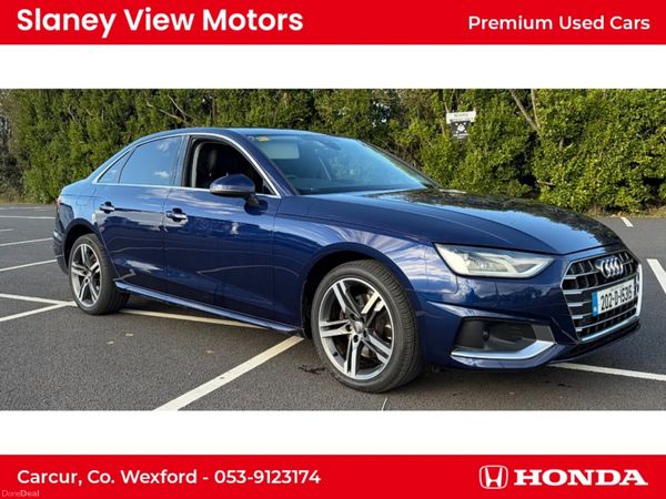 Audi A4 Saloon, Diesel, 2020, Blue