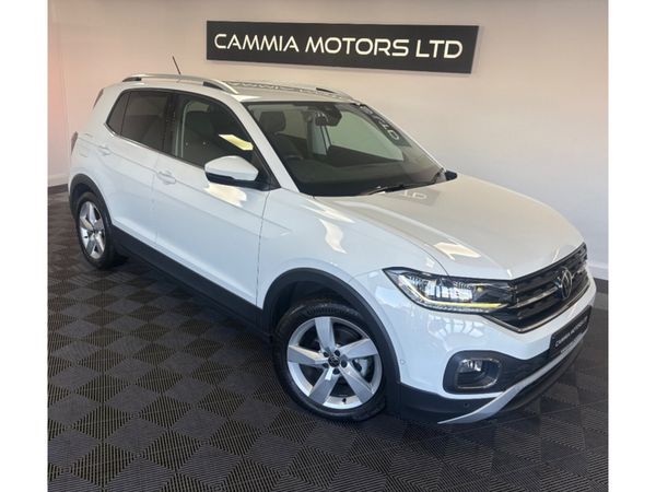 Volkswagen T-Cross SUV, Petrol, 2021, White
