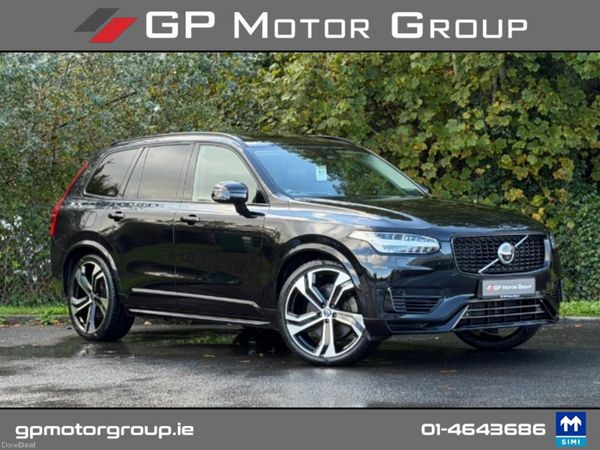 Volvo XC90 Estate, Petrol Plug-in Hybrid, 2023, Black
