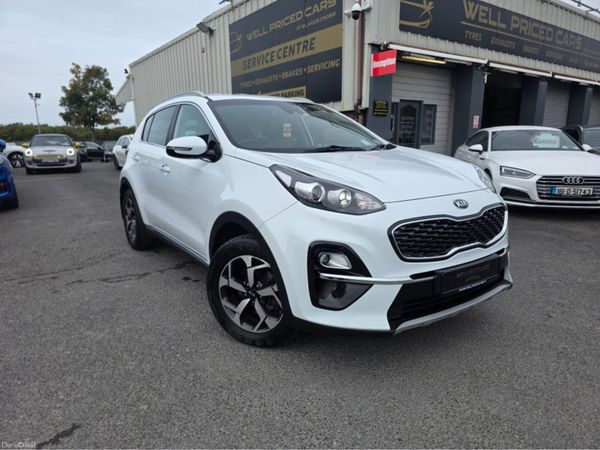 Kia Sportage MPV, Diesel Hybrid, 2020, White