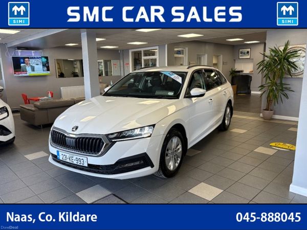 Skoda Octavia Estate, Diesel, 2023, White