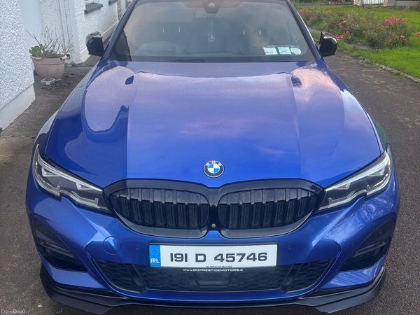 BMW 3-Series Saloon, Diesel, 2019, Blue