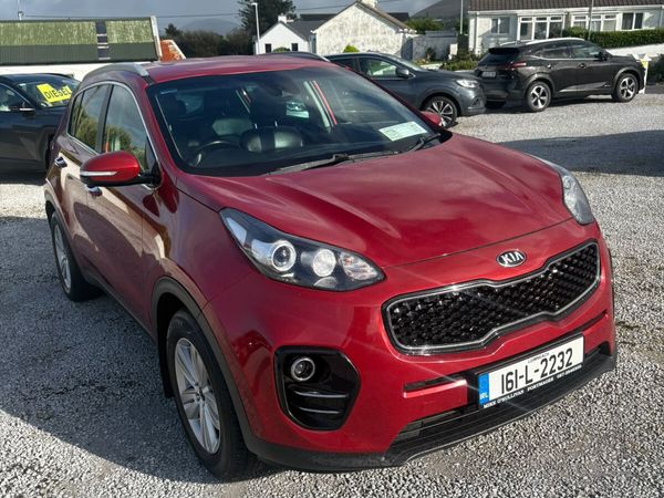 Kia Sportage SUV, Diesel, 2016, Red