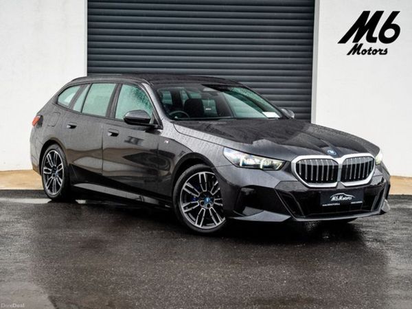 BMW 5-Series Estate, Petrol Plug-in Hybrid, 2024, Grey