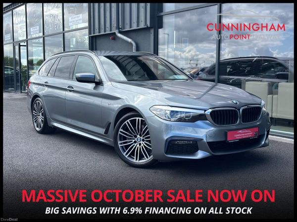 BMW 5-Series Estate, Diesel, 2020, Grey