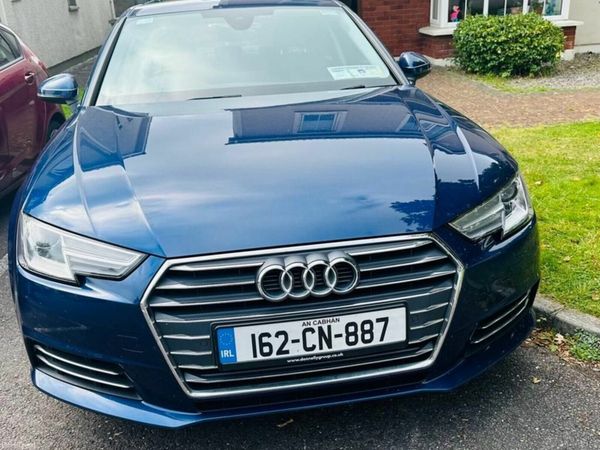 Audi A4 Saloon, Diesel, 2016, Blue