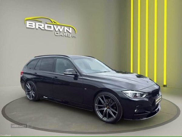 BMW 3-Series Estate, Diesel, 2019, Black