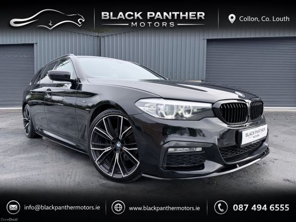 BMW 5-Series Estate, Diesel, 2019, Black