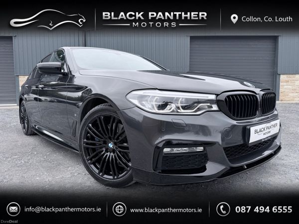 BMW 5-Series Saloon, Petrol Plug-in Hybrid, 2017, Grey